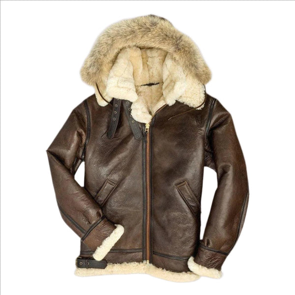 The Dakota Hooded B3 Sheepskin Coat - Shearland