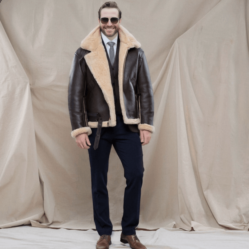 Irvin RAF Sheepskin Bomber Jacket - Shearland