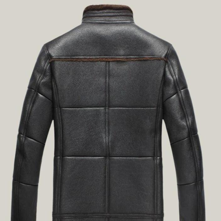 Sheepskin B-3 Bomber Pilot Shearling Leather Jacket - Shearland