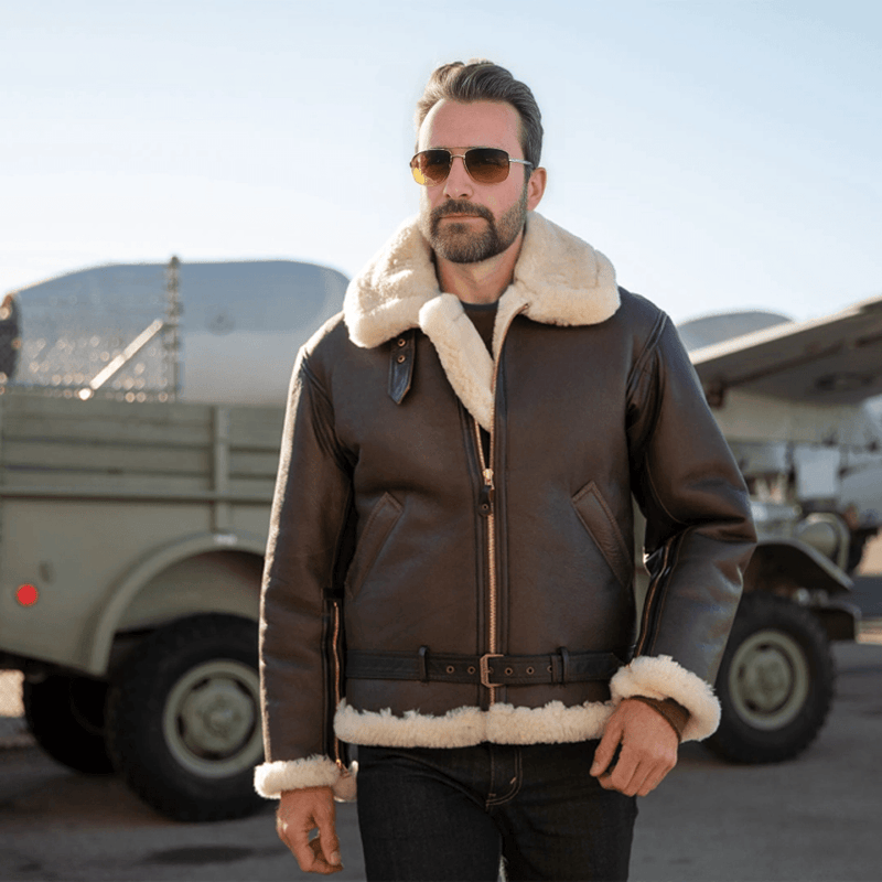 The RAF Champ Sheepskin Jacket - Shearland