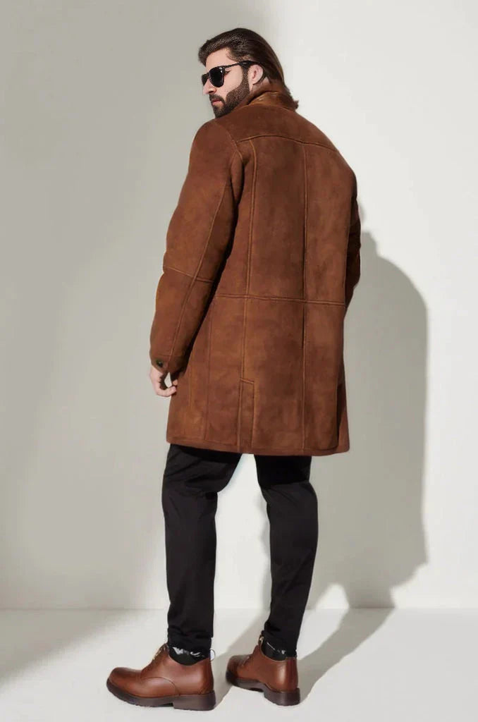 McKinley Cappuccino Shearling Sheepskin Coat